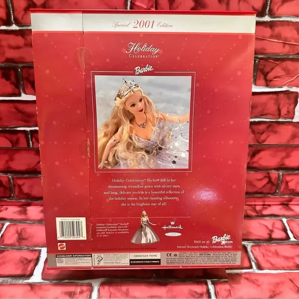 2001 Holiday Celebration Barbie Special Edition